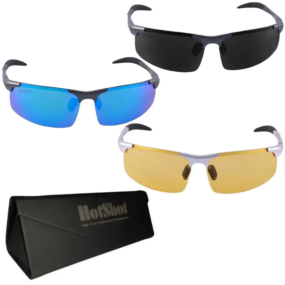 Gafas de Sol Contra Rayos UV, MXHMX, Aluminio, Unisex, Polarizados, Protección UV400, Gafas de Sol polarizado