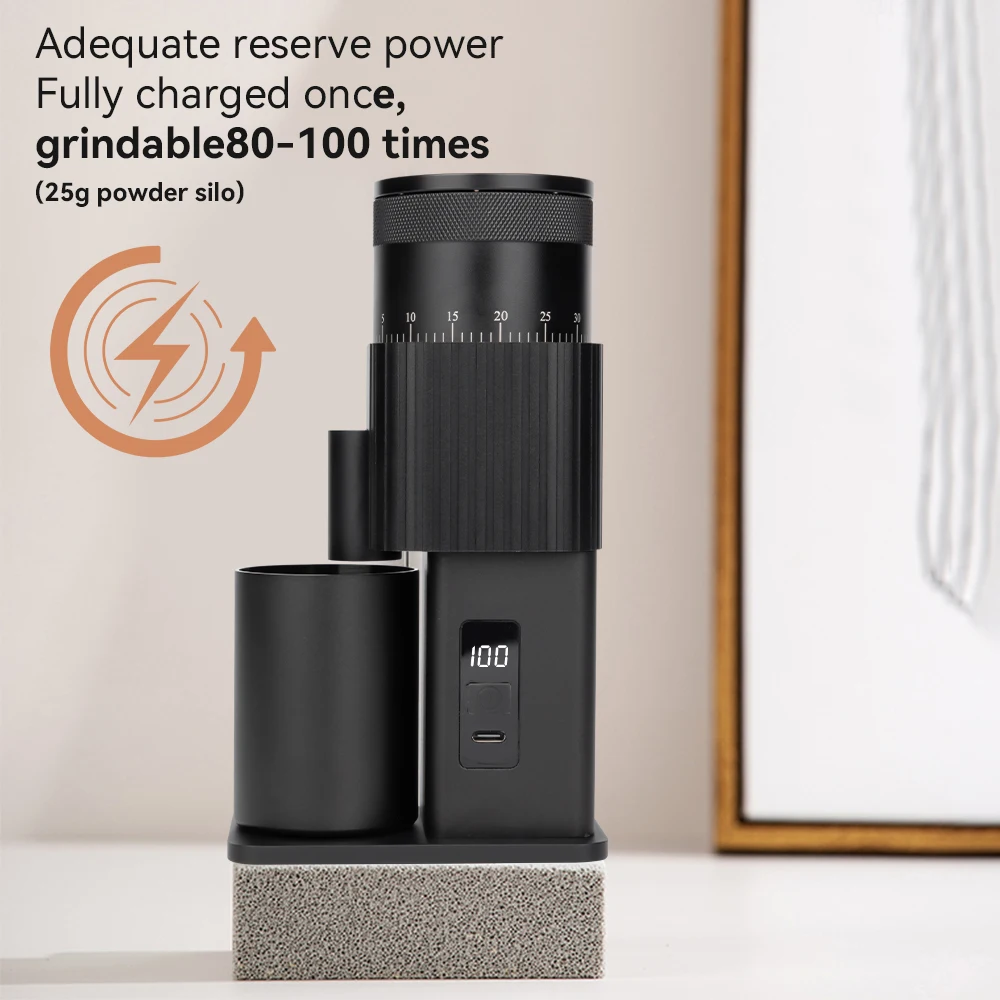 مطحنة القهوة الكهربائية الممتازة، مطحنة حبوب القهو...