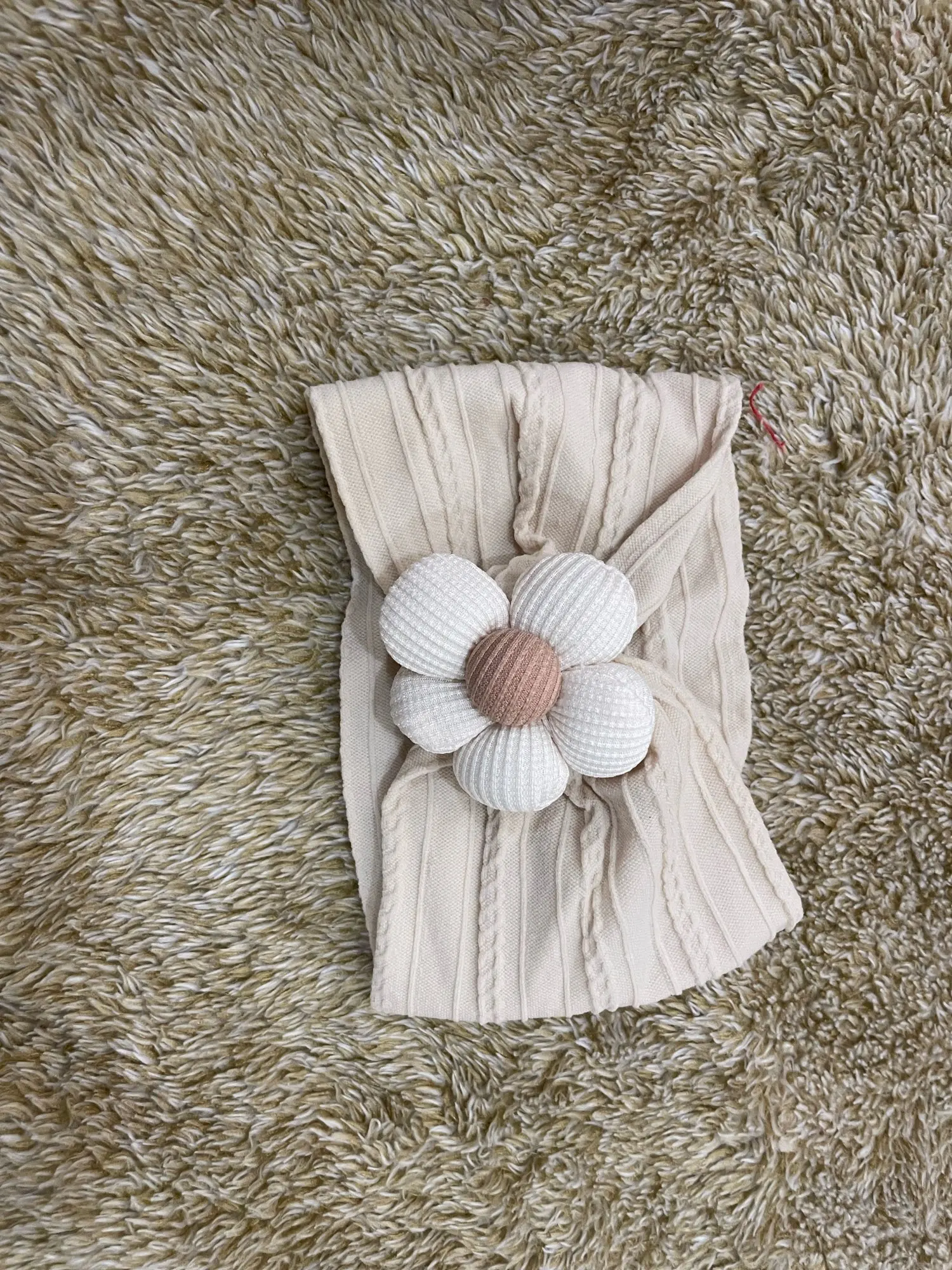 Cute Floral Nylon Baby Headband photo review