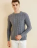 Sweater for Men 100% Merino Wool Knit Sweaters 2023 Fall Winter Warm Long Sleeve Mock Neck Pullovers Male Korean Luxury Clothing 5