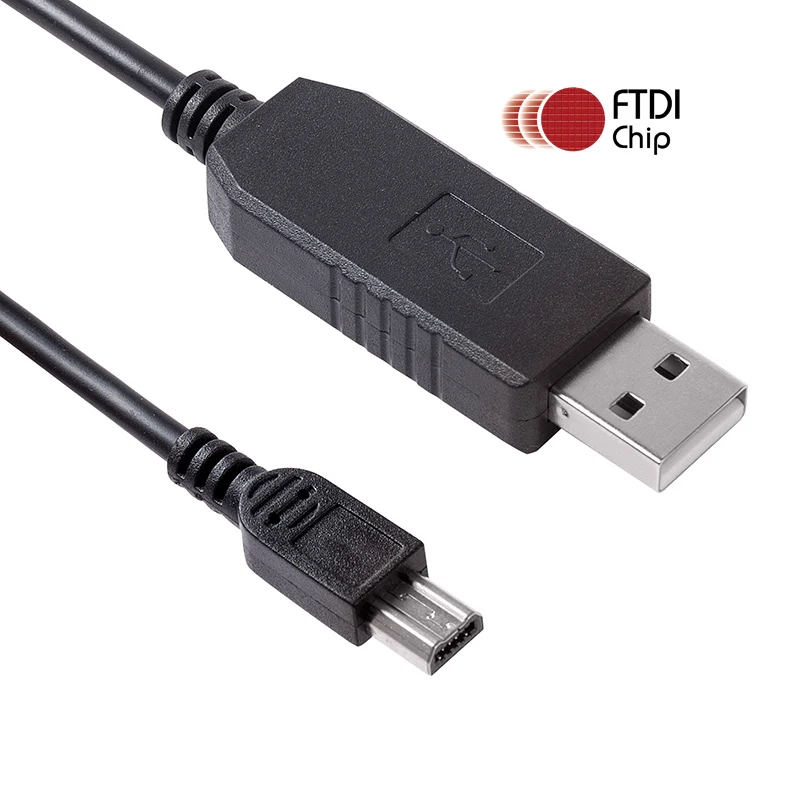 FTDI USB RS232 Serial to 11-Pin Mini I/O Connector Prograaming GPS