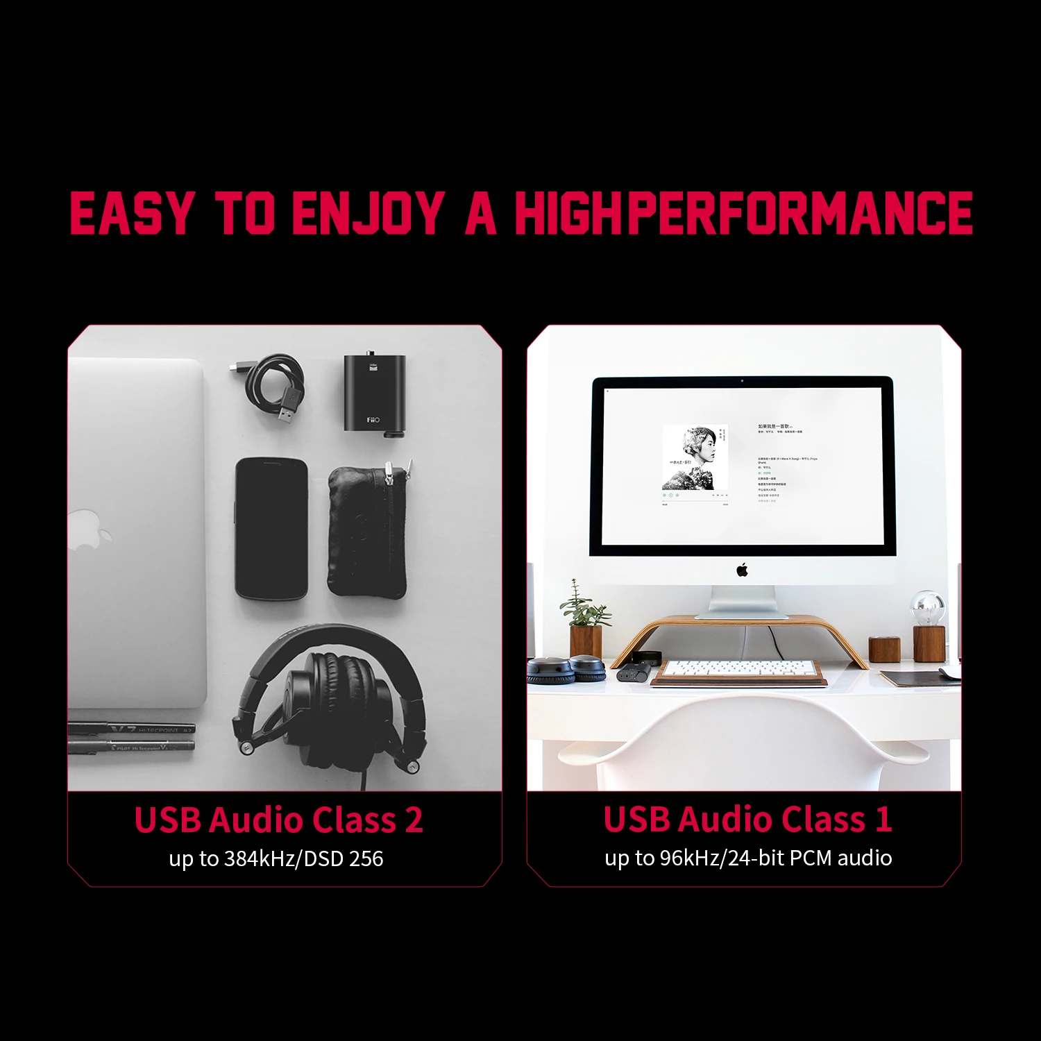 Headphone Amplifier FiiO K3 Headphone Amplifier DSD USB DAC for PC,DSD256 Support COAXIAL/OPTICAL/2.5 BALANCE