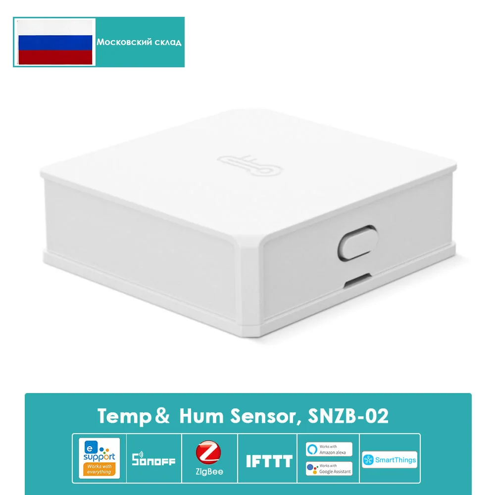 Sonoff Zigbee Temperature And Humidity Sensor Snzb02 Work With Ewelink