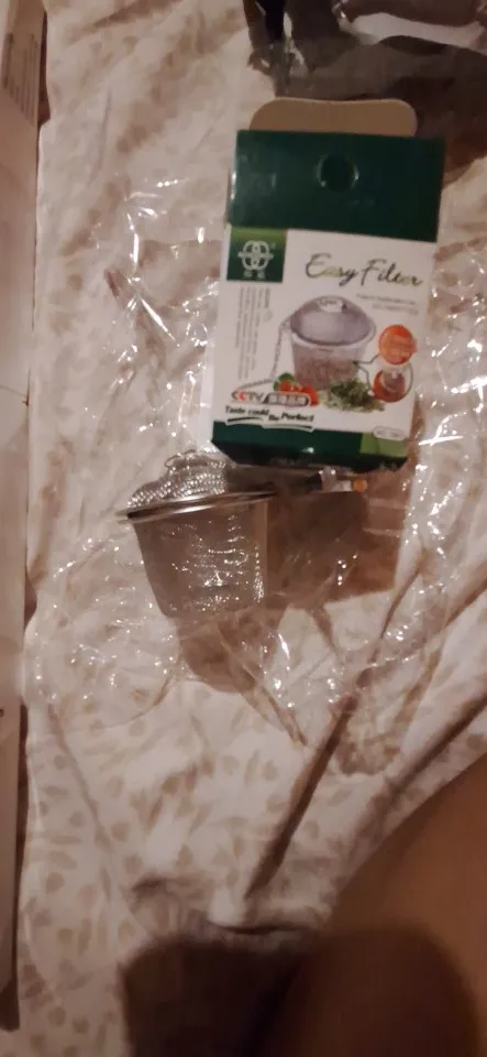 Tea Spice Strainer Seasoning Ball Mesh Herbal Ball Stainless Steel Teakettle Locking photo review