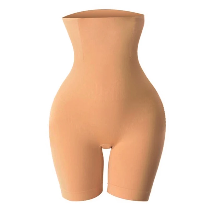 L&K-II Biancheria modellante donna Pantaloncini modellanti a vita alta Stringa senza cuciture Body Shaper Mutande modellanti Effetto pancia piatta Shorts 3601 HA+HA S/M