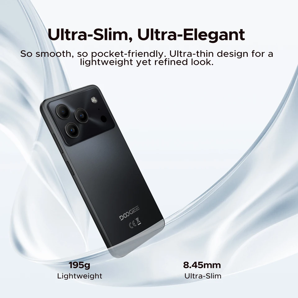 DOOGEE Note56 Pro Smartphone 32GB+128GB Android 16 6150mAh Battery