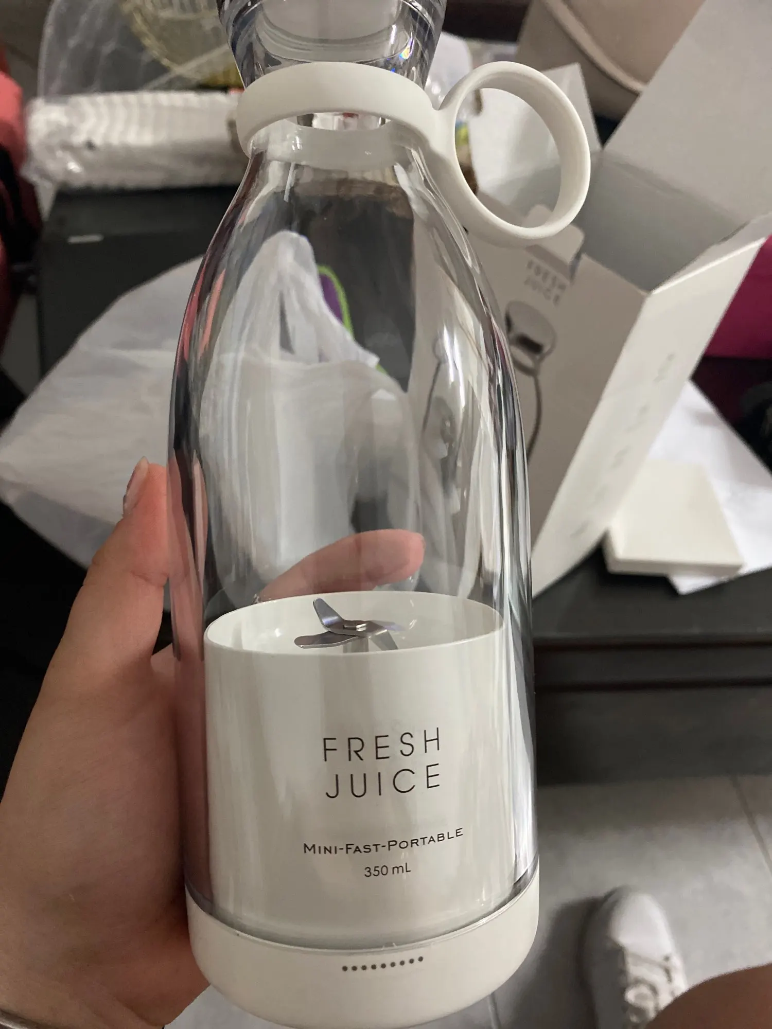 BottleBlend™ Revolutionary Portable Travel Blender & Juicer, Battery