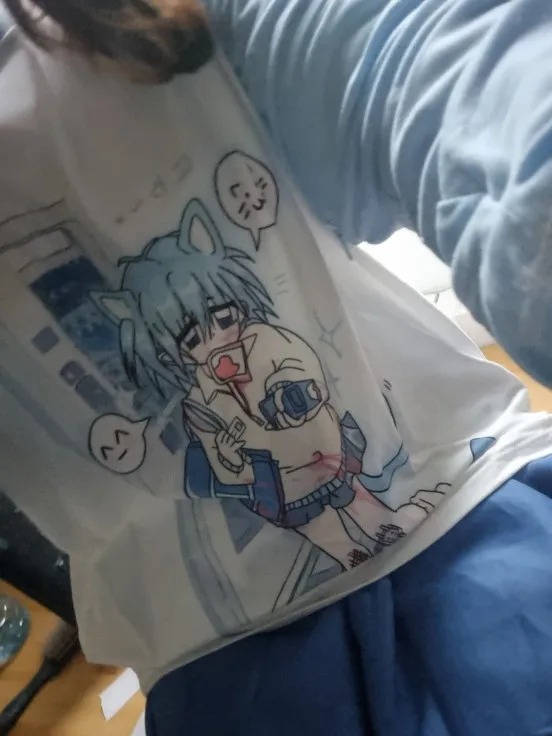 Harajuku Detachable Sleeve T-Shirt - Cutecore photo review