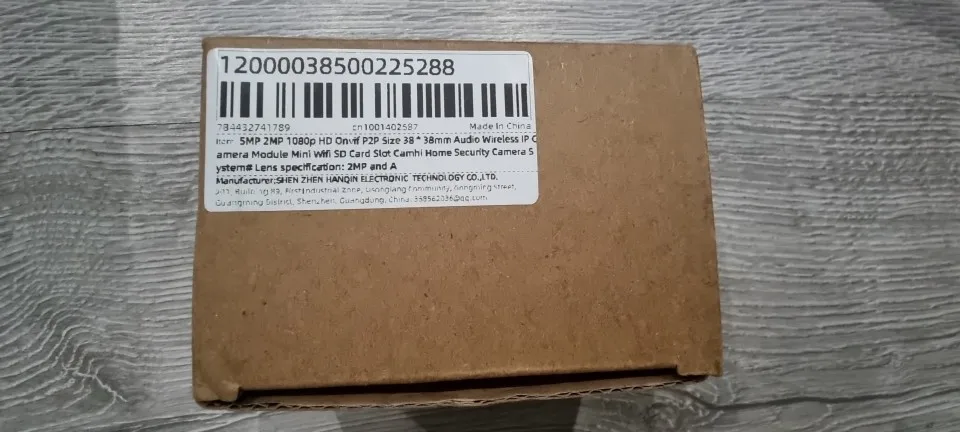 5MP 2MP 1080P HD Onvif P2P Size 38*38mm Audio Wireless IP Camera Module Mini Wifi SD Card Slot Camhi Home Security Camera System photo review
