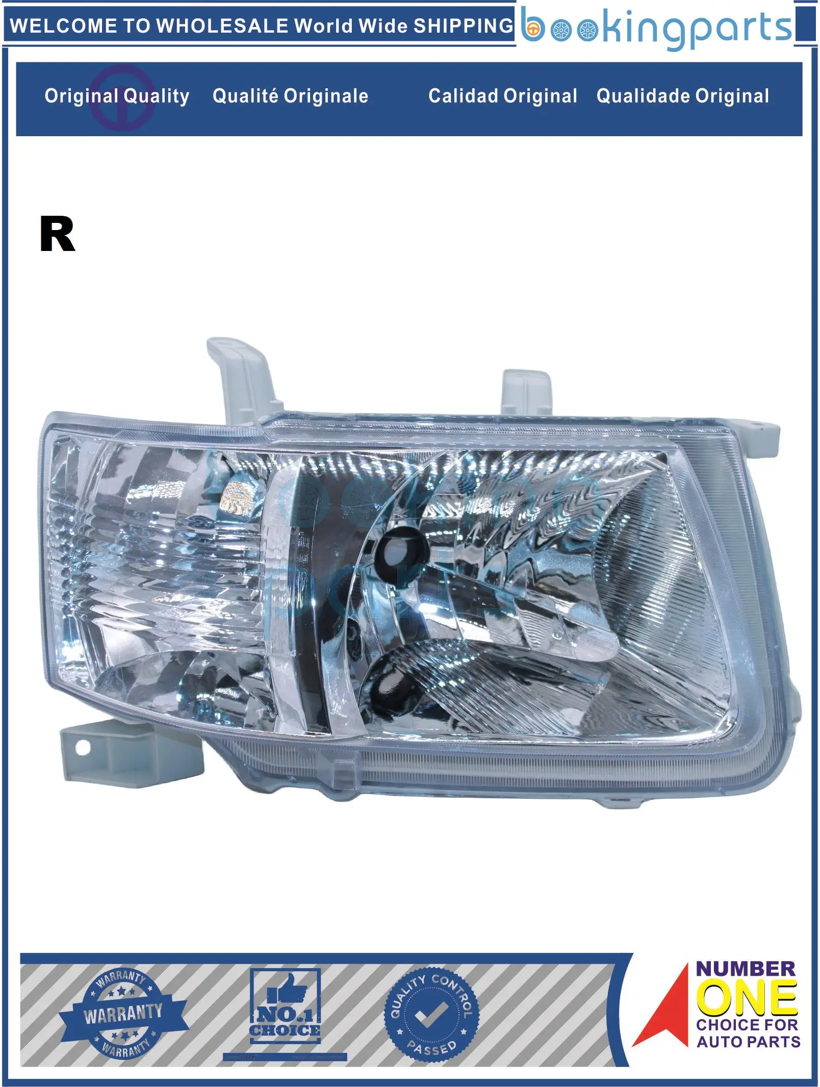 

HEA22622(R), Headlamp For TOYOTA PROBOX SUCCEED 05