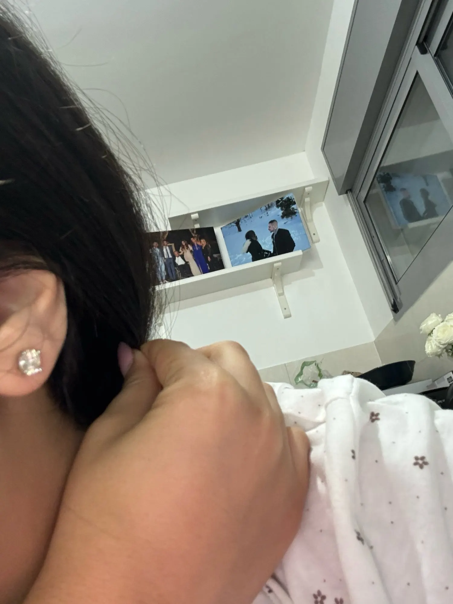 Moissanite Ear Stud Earrings photo review