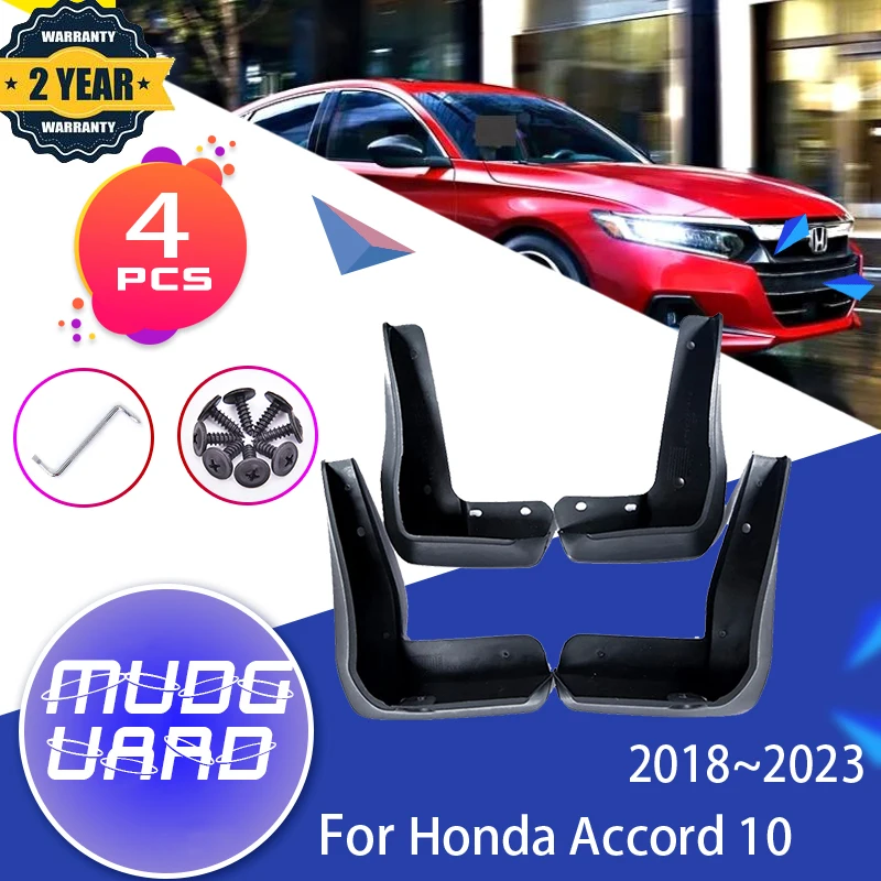 Für Honda Accord 10 2018 2019 2020 2021 2022 2023 Auto Vorne Hinten  Kotflügel Schlamm Flattert Schutz Splash Flap Kotflügel auto Zubehör