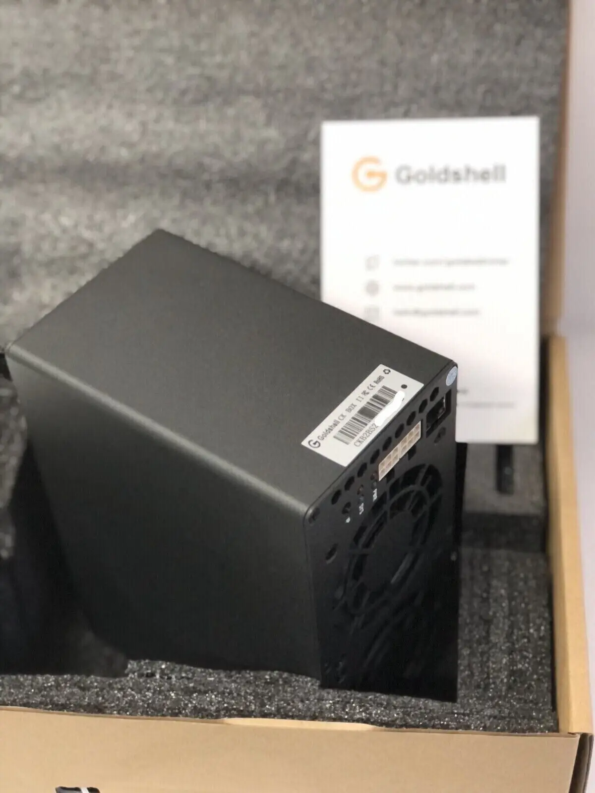 BUY 2 GET 1  Goldshell CK BOX II 2.1 ° 400W, PSU , Asic CKB ä