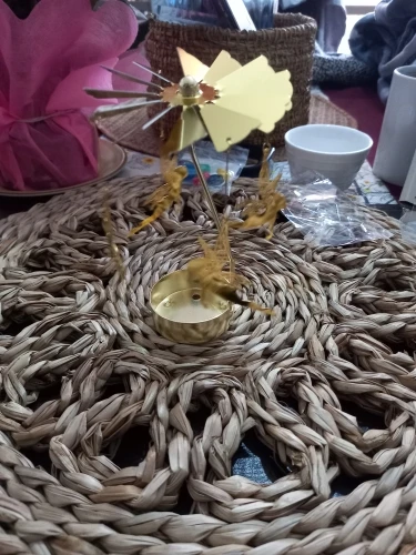 Metal Hot Rotating Candle Holder photo review