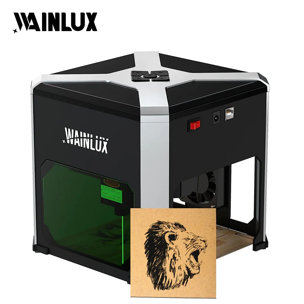 Wainlux Laser Engraver K6 3000mw Cnc Bluetoot Mini Laser Engraving