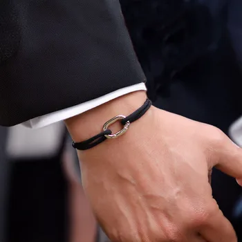 Fashion Mens String Bracelet Adjustable Grade A 3mm Cord Chain Wish Fabric Braslet 10 Colors Outdoor Survival Braclet Pulseria