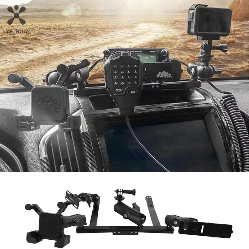 

Haval H9 15-22 Instrument Console Integrated Bracket Central Control Multi-function Handheld Mobile Phone Bracket Accessories