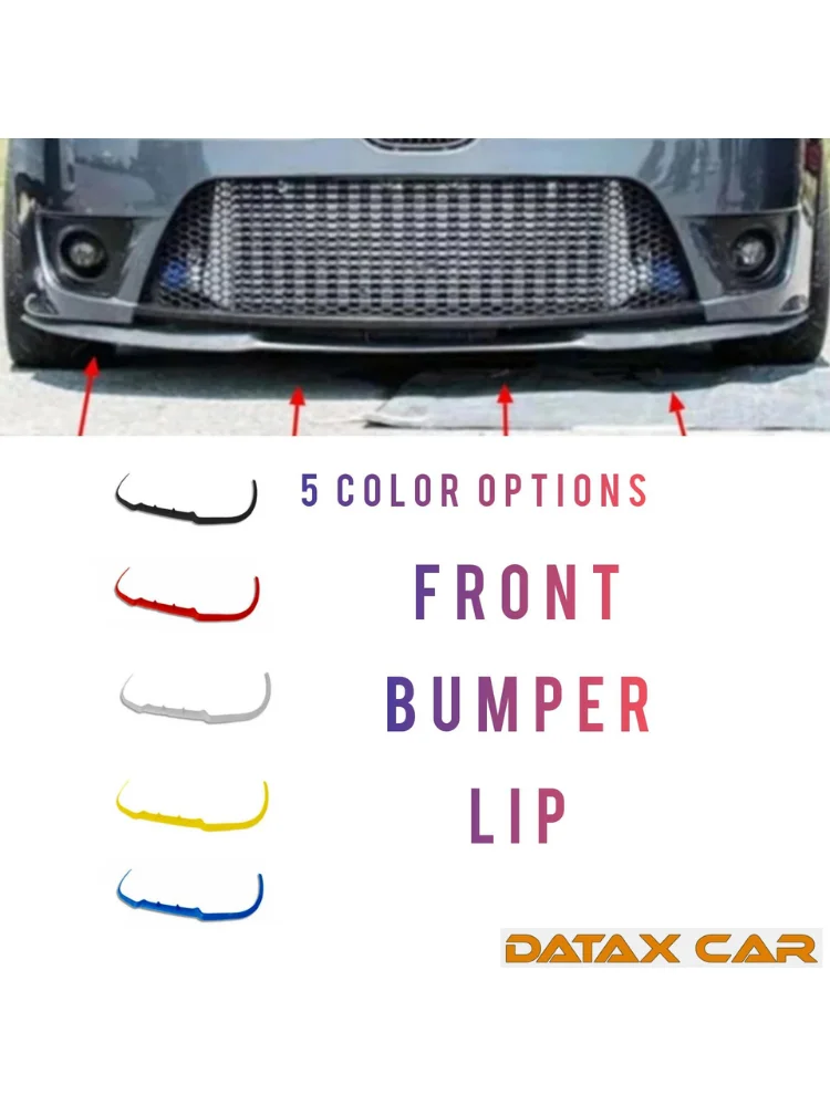 For Seat MK4 6L 08 CUPRA R FRONT SPOILER FRONT BUMPER LIP Spoiler