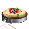 Electric Griddle Crepe Maker Cooktop - Nonstick Griddle Crepes Maker with LED Indicator Lights  Adjustable Temperature Control 1