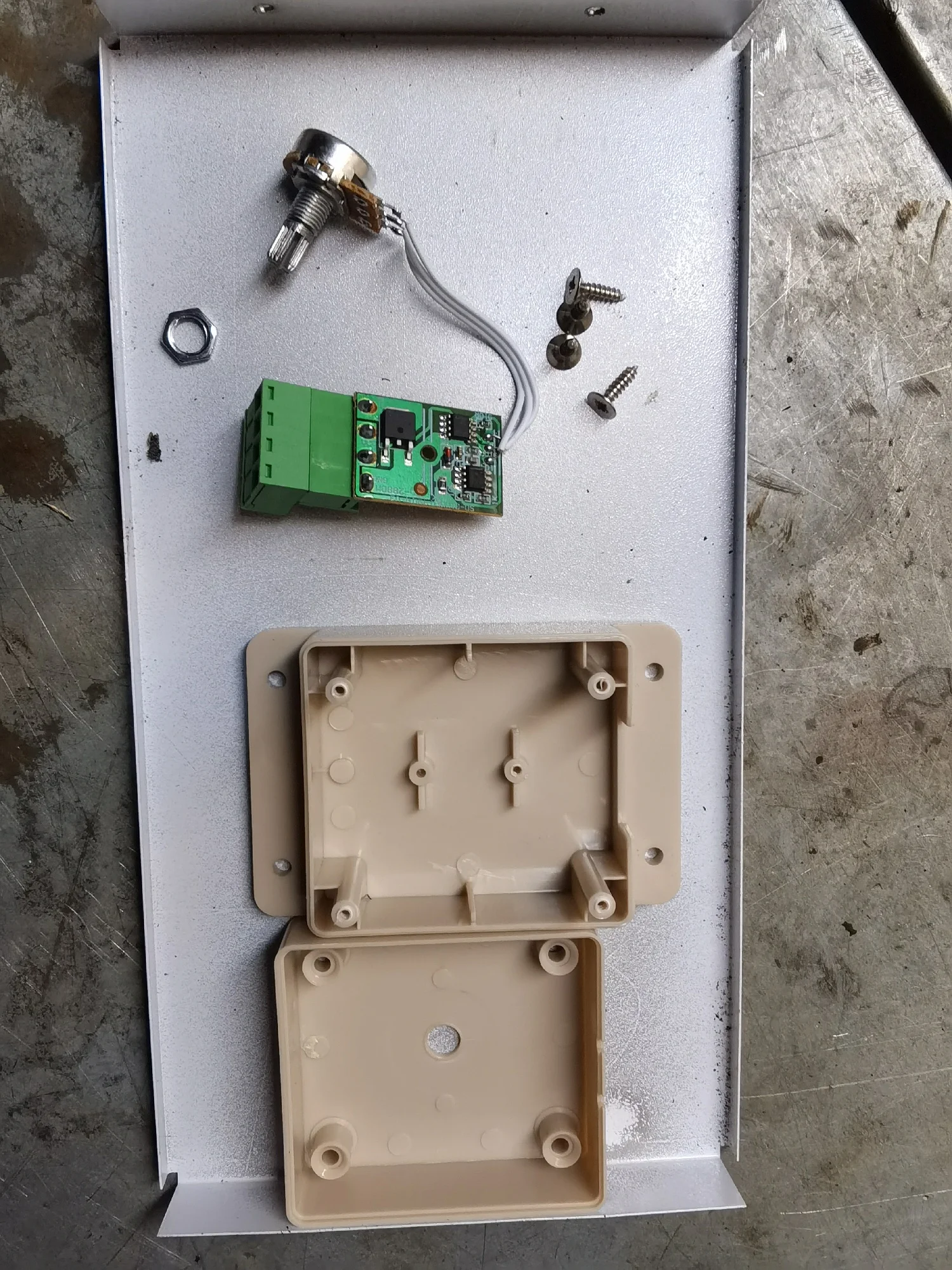 White LED Dimmer Adjustable Brightness Led Strip Controller Switch photo review