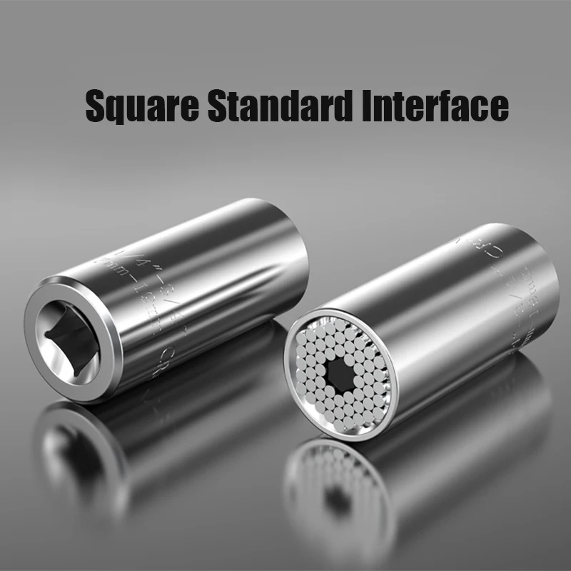 7-19MM 5-14MM 9-27MM 11-32MM Universal Torque Wrench Multifunction Socket Electric Screwdriver Bit Socket Power Drill Sleeve 6