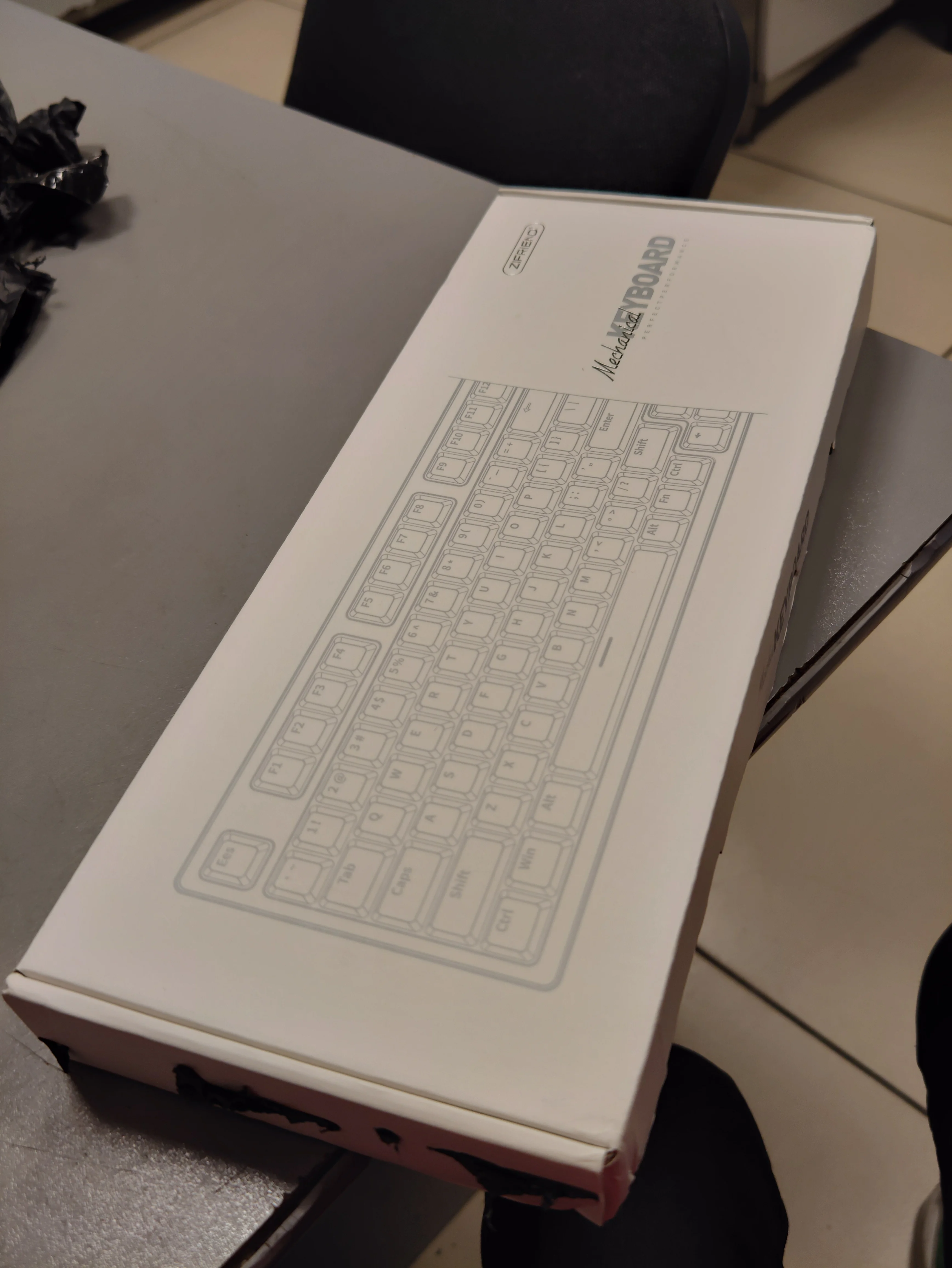 Проводная игровая механическая клавиатура ZA981, русская/английская ...