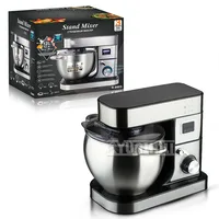 Automatic Dough Mixer Household Multifunctional Chef Machine Commercial Professional Cake Food Mixer 2