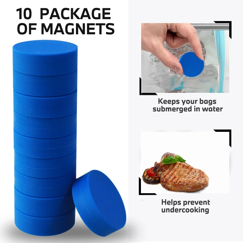 5/10Pcs Sous vide magnets sous vide accessories keep bags submerged
