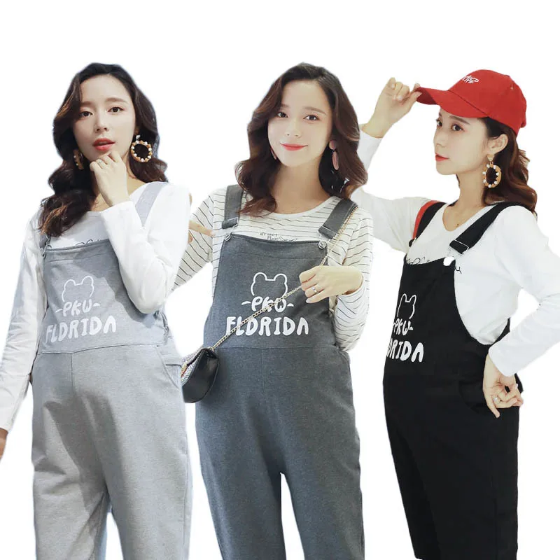 

Maternity Pants Corduroy Jumpsuit Pregnant Women Overalls Roupa Gestante Spring Autumn Maternity Trouser Pregnancy Clothing