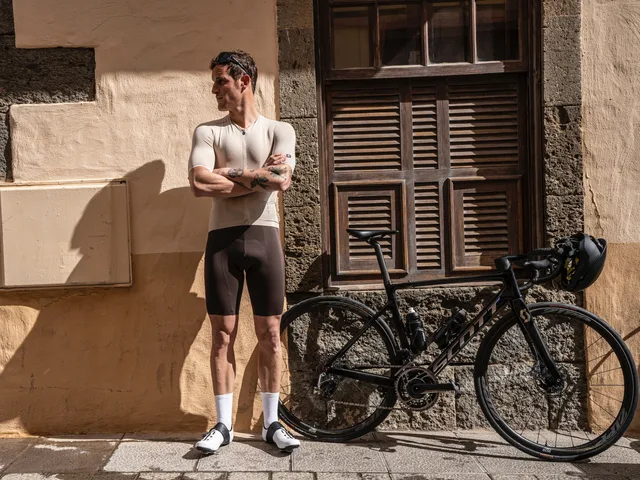 LA PASSIONE／サイクルウェア／黒／メンズXL（LA PASSIONE Men Cycling 