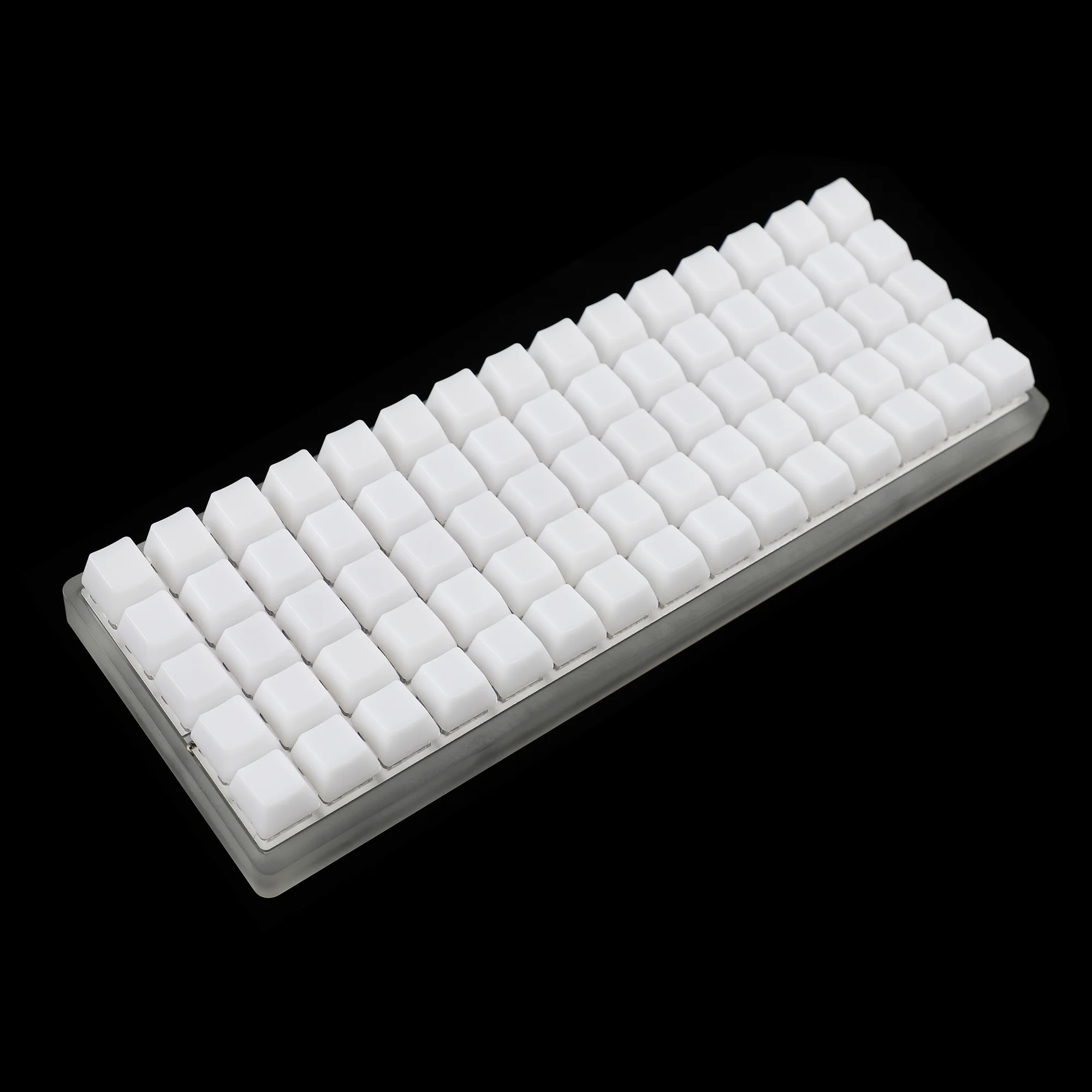 Brilho Branco Claro Preto dos Keycaps do Abs da Névoa Através do Perfil do Oem para o Teclado Xd75 Id75 Preônico Planck do Teclado mx da Disposição de Orthoolinear Niu40