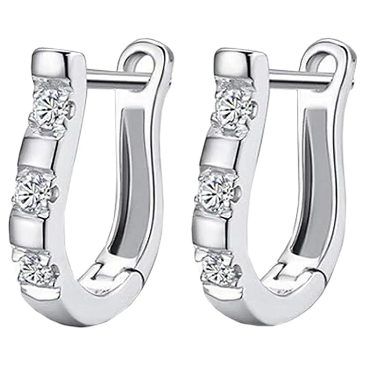 Pendientes de Herradura, MXOHS-001, 1Par, Aretes de Dama