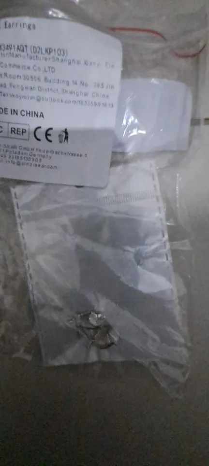 Korean Style Fashion Cross Stud Earrings photo review