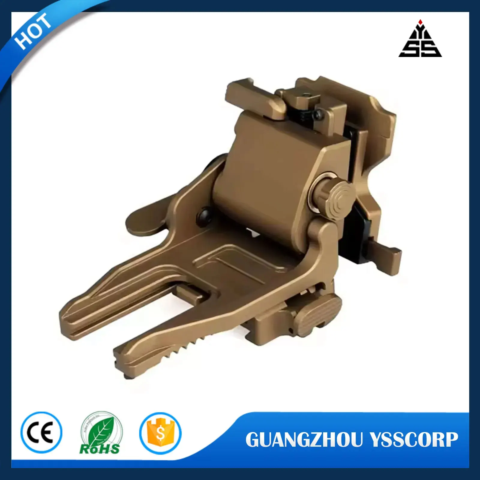 L4G24 NVG Helmet Mount for PVS15/18/31-Quick Release Aluminum Tactical Night Vision Goggles Adapter