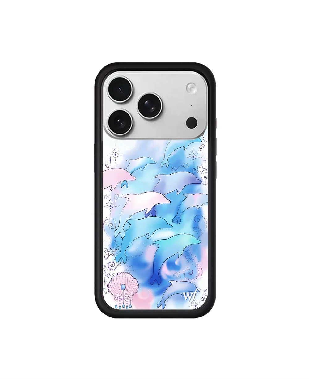 Wildflower INS Strawberry Wings Cartoon Phone Case for iPhone 16 Pro Max 12 13 14 15 Plus 17 Pro Air 3D WF Case Cute Punny Cover 6