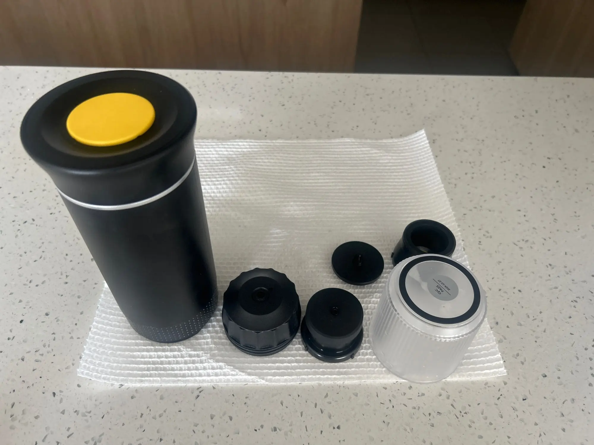 Cordless Electric Portable Espresso Machine photo review