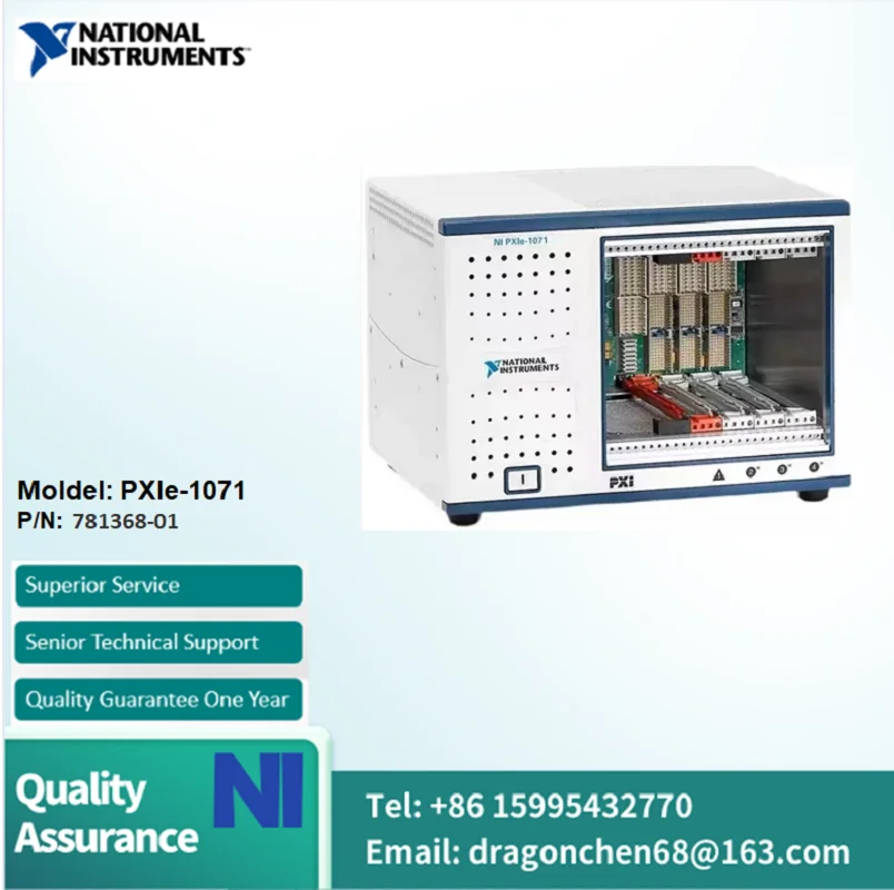 NI PXIe 1071 781368 01 PXIe, 4 slot (3 hybrid), up to 3 GB/s PXI