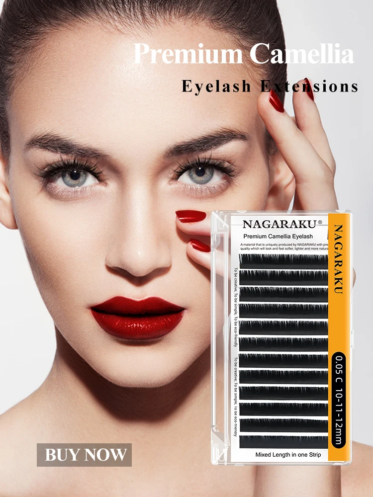 Extensiones De Pestañas Nagaraku Blister Color Negro Con Curvatura De - Foto 9