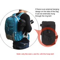 Sac d'objectif d'appareil photo de luxe, pochette pour objectif Canon Nikon Sony Olympus Fuji DSLR, accessoires de photographie, sac à bandoulière 6