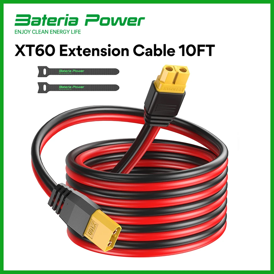 Fotovoltaico Da Balcone Cavo Di Prolunga XT60 12AWG Connettore - Foto 10