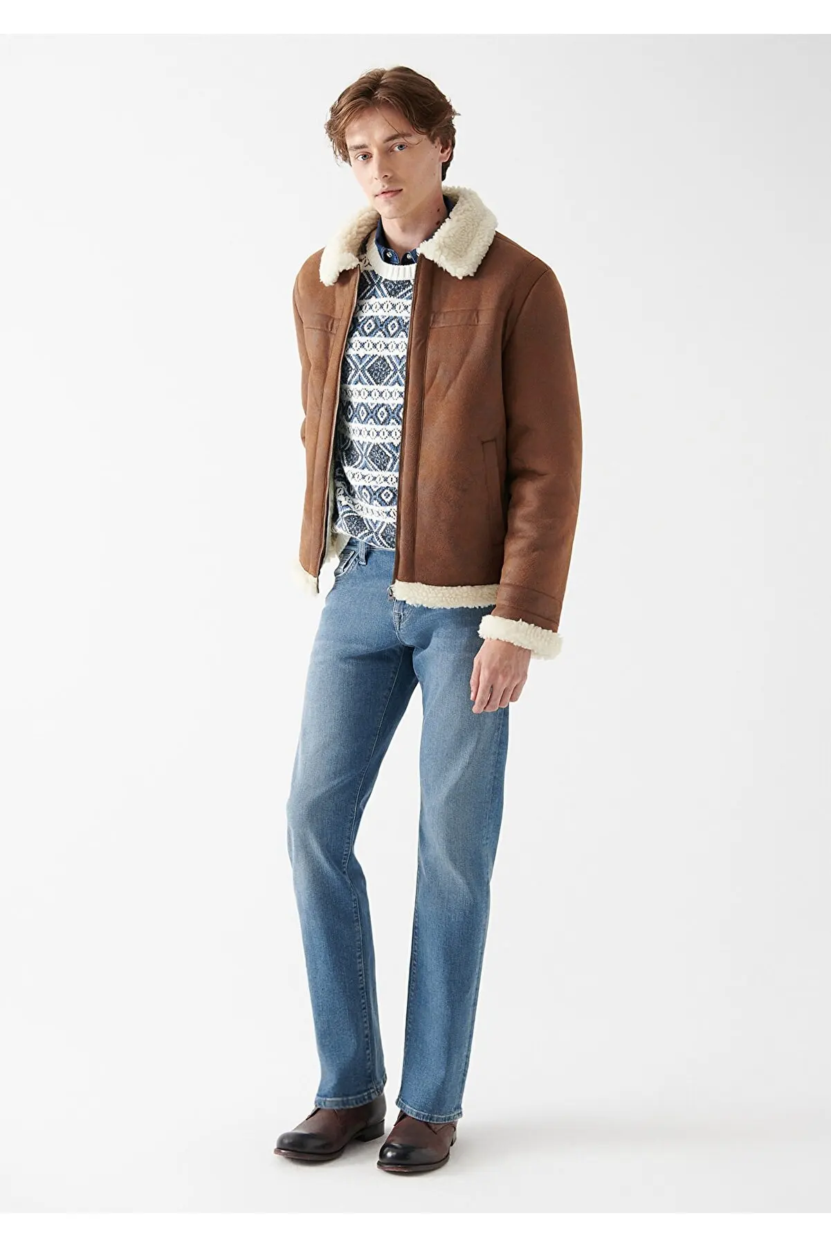 MAVI Hunter Jeans, Normal Waist, Relaxed Fit, Straight Leg New Season Quality Denim Men Trausers, Casual Men Jeans