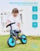UBRAVOO Fit 'n Joy Beginner Toddler Training Bicycle for Boys Girls 2-4, 4-in-1 Kids Balance Bike with Pedals & Training Wheels 5