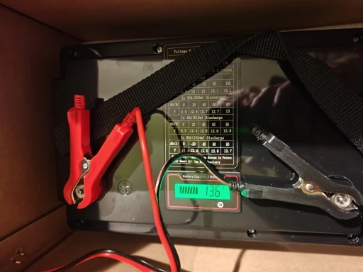 Rechargeable LiFePO4 Battery 12V 100Ah, 1280Wh Lithium Battery Pack for Marine/RV/Golf Carts/Solar System, 6000 Cycles Life photo review