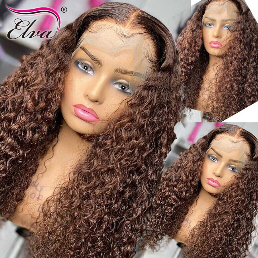 Short Curly Honey Blonde Bob Wig Lace Front Human Hair Wigs For Women 99j  Color Brazilian Kinky Curly Lace Closure Frontal Wigs - Lace Wigs -  AliExpress