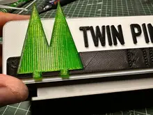 Classic 17CM Back to the Future The Sign of the Parking TWIN