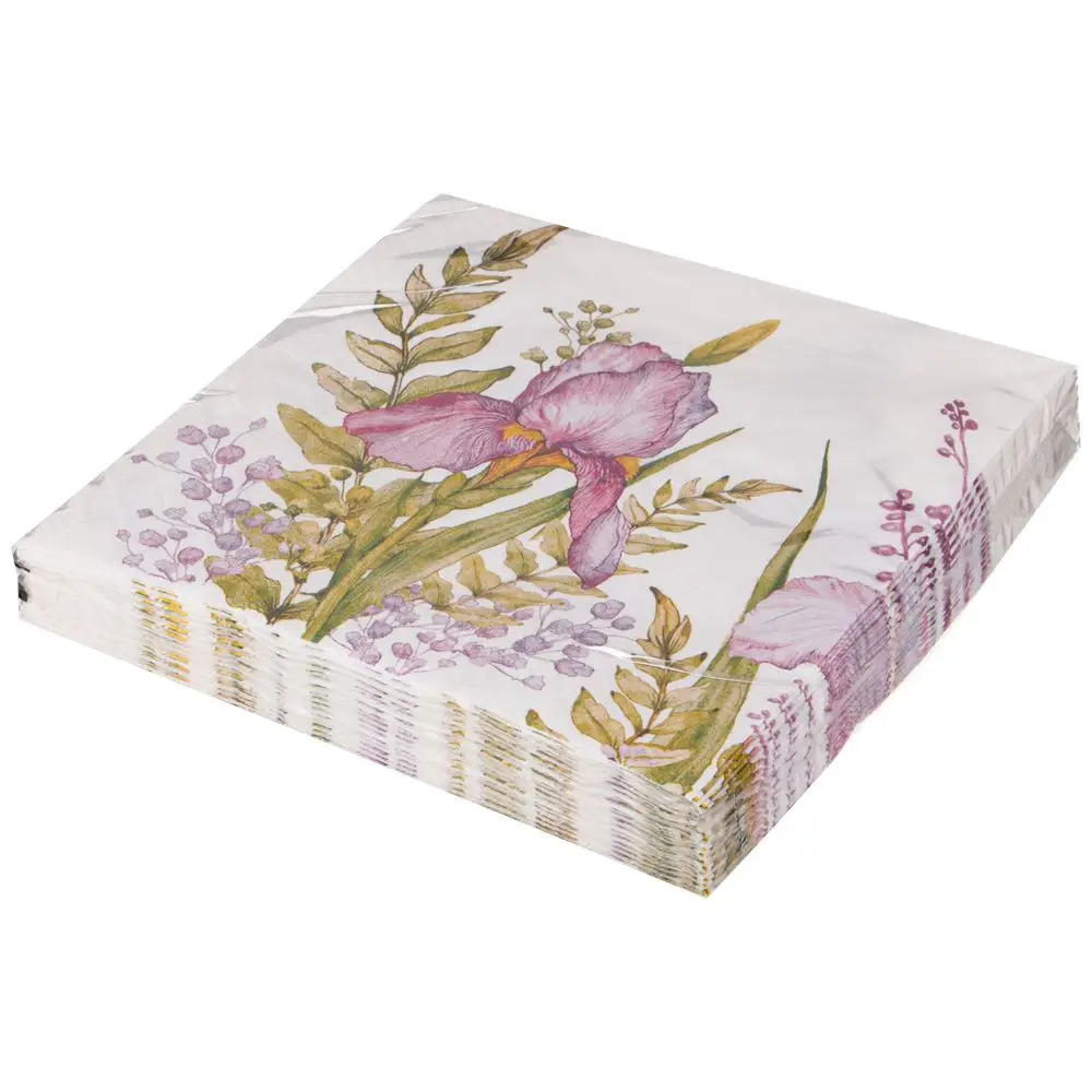 Рисунок 2 - Салфетки бумажные Lefard "Irises" 3 слоя