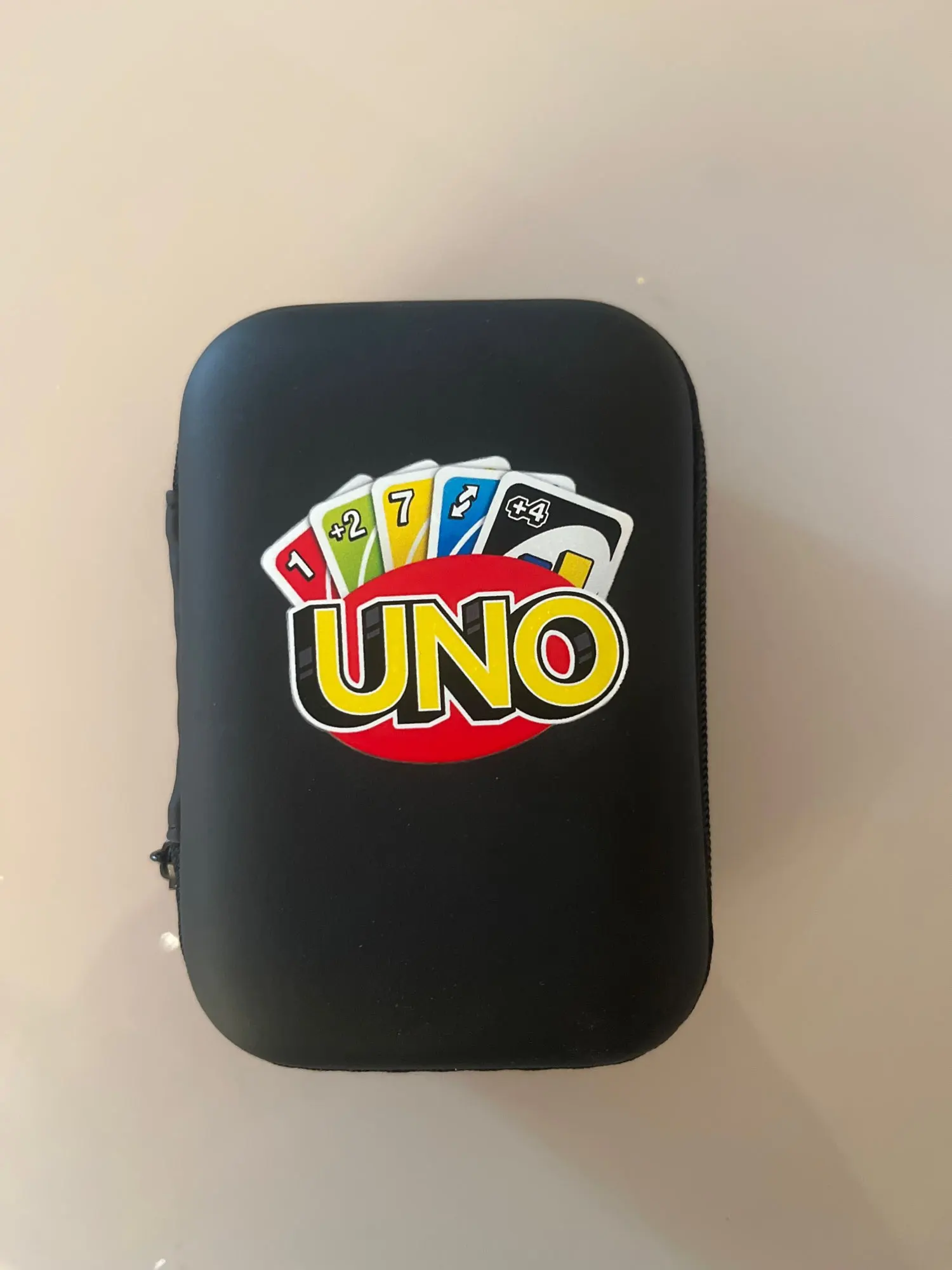 UNO Travel Zipper Case Carry Board Game Cards Storage Package For