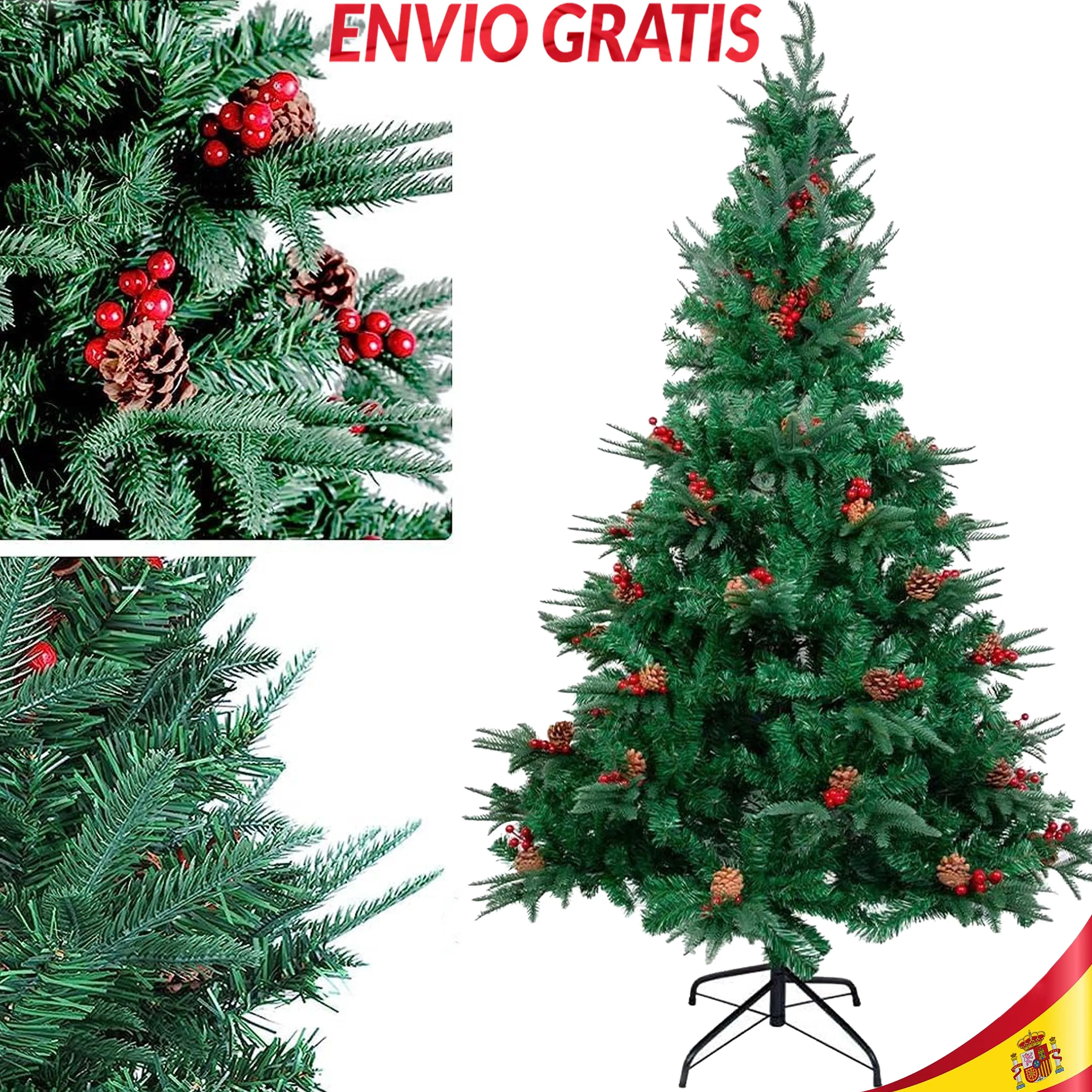 Christmastreesnowyanddecoratedreadytouse90cm120cm150cm240cm