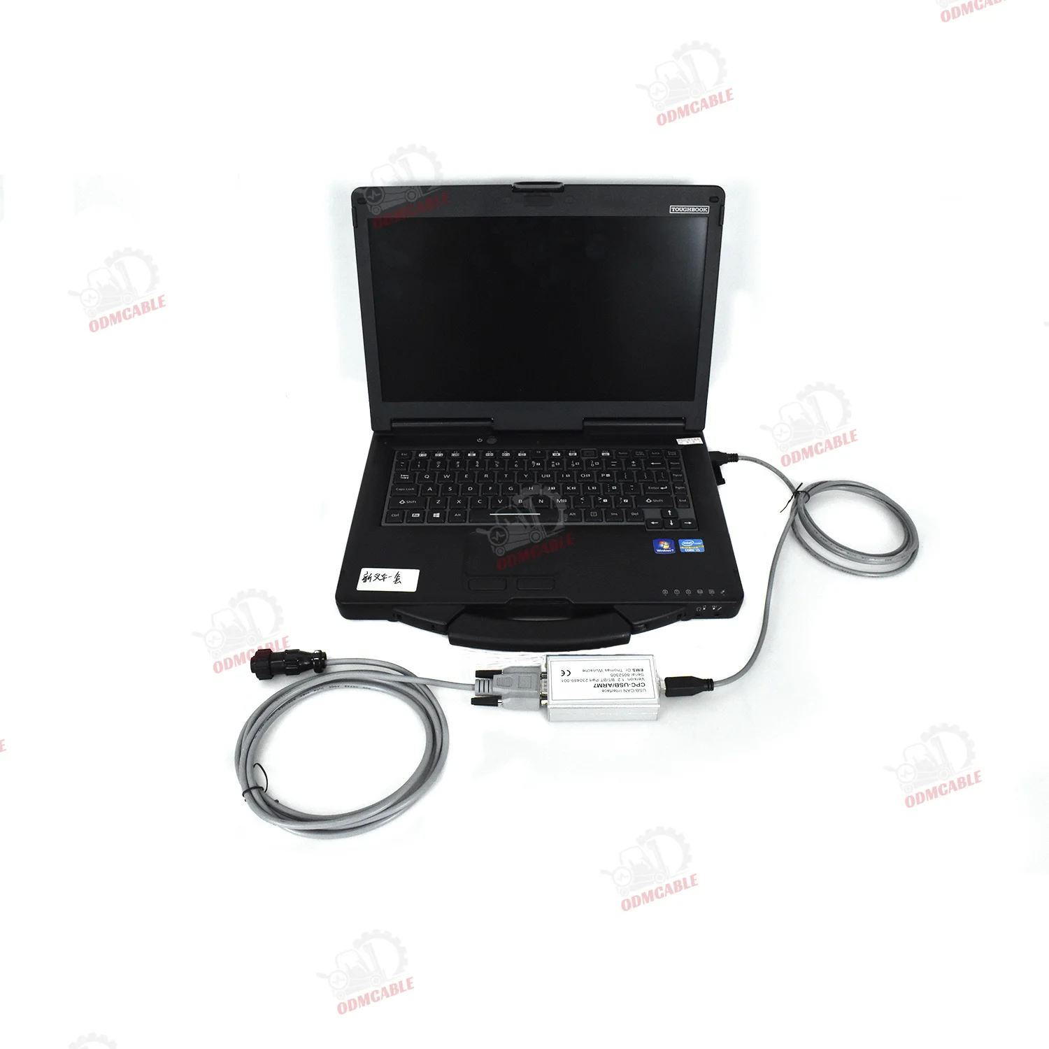 

COMMUNICATION TRUCKCOM FOR TOYOTA BT FORKLIFT OBD DIAGNOSIS TOOL CAN INTERFACE WITH CF53 LAPTOP SERVICE SOFTWARE