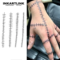 Scar Temporary Tattoo,Lasts To 15 Days New Technology Magic Waterproof Semi Permanent Sticker. 1